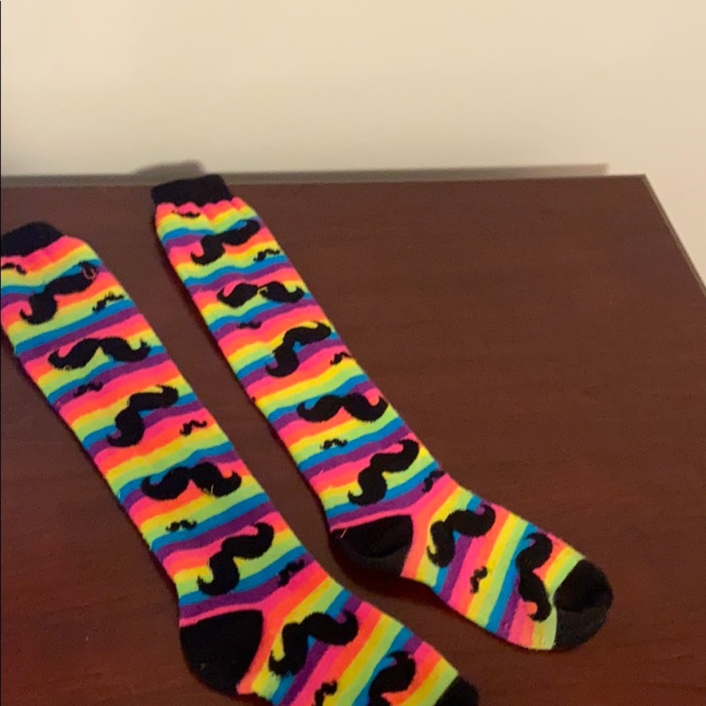 Knee-high fun socks